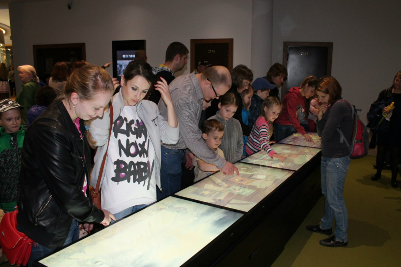 Мультимедийный комплекс «Интерактивная игровая зона» Тульский Государственный Музей Оружия