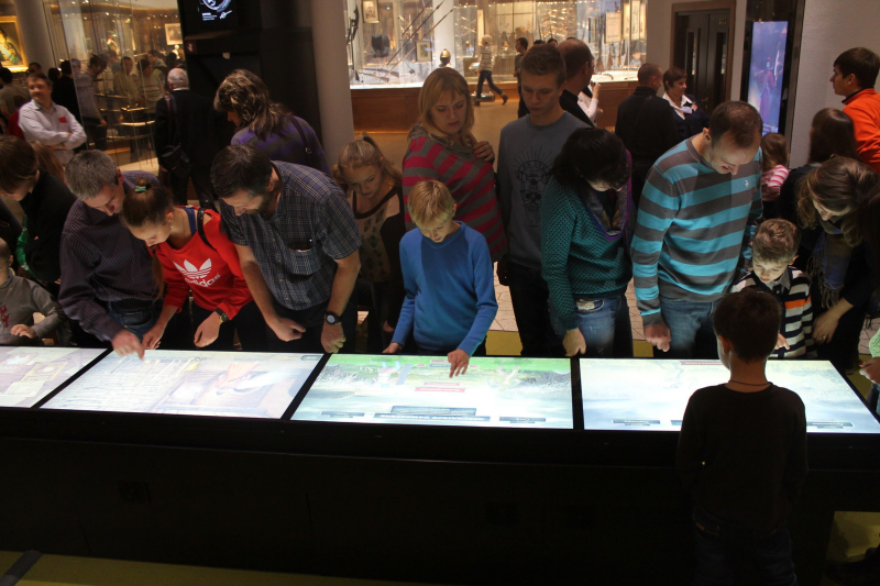 Мультимедийный комплекс «Интерактивная игровая зона» Тульский Государственный Музей Оружия