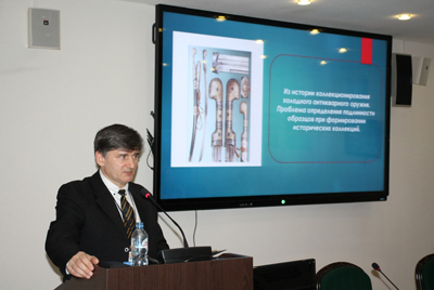 "Из истории коллекционирования холодного антикварного оружия. Проблема определения подлинности образцов при формировании оружейных коллекций" А.В. Зубарева Тульский Государственный Музей Оружия