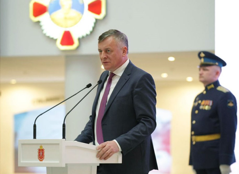 Губернатор Тульской области А.Г. Дюмин и гендиректор ООО «Газпром межрегионгаз» С.В. Густов вручили медали «75 лет Победы в Великой Отечественной войне» Тульский Государственный Музей Оружия