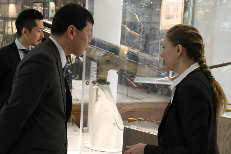 Полномочный министр Посольства Японии в России Токуро Фуруя: « В Японии нет такого музея». Тульский Государственный Музей Оружия