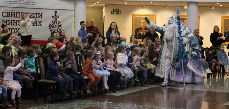 Оригинальная детская программа: «Новогодние тайны волшебного Шлема»! Тульский Государственный Музей Оружия