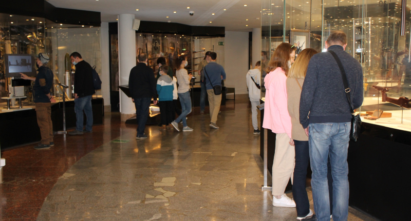 Свыше 14 тысяч гостей из разных регионов России посетили Тульский музей оружия в период с 30 апреля по 3 мая 2022 года Тульский Государственный Музей Оружия