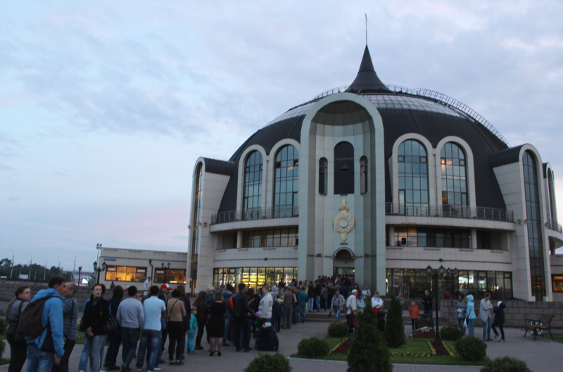 Спешите в музей оружия! Работают оба здания! В здании-шлеме прошли мирные «Музейные баталии» Тульский Государственный Музей Оружия