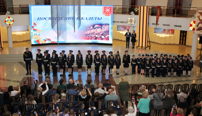 Торжественное посвящение в кадеты в Тульском музее оружия! Тульский Государственный Музей Оружия