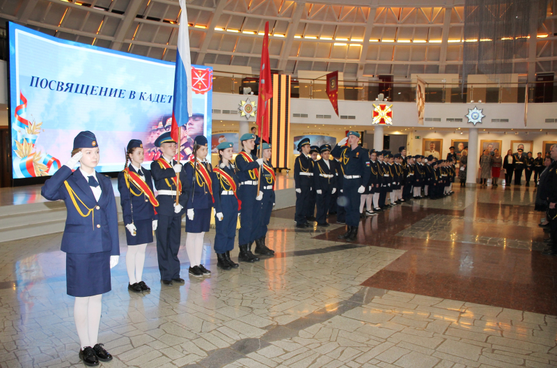 Торжественное посвящение в кадеты в Тульском музее оружия! Тульский Государственный Музей Оружия