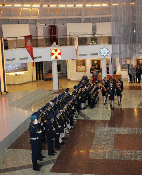 Торжественное посвящение в кадеты в Тульском музее оружия! Тульский Государственный Музей Оружия