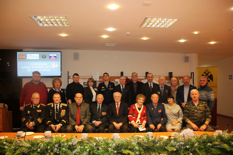 26 января музей оружия гостеприимно встречал членов Клуба боевых друзей Тульский Государственный Музей Оружия