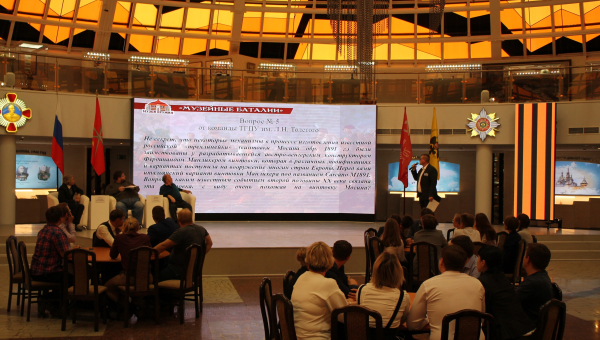 К 75-летию Победы! «Музейные баталии» - интеллектуальный блиц-турнир знатоков истории Великой Отечественной войны в Тульском музее оружия. Тульский Государственный Музей Оружия