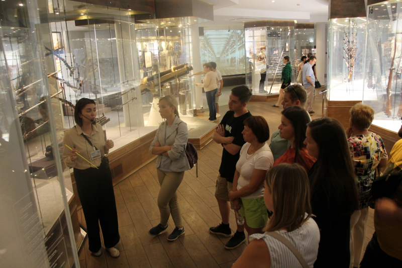 Музей оружия посетили участники Окружного семинара-совещания представителей региональных и муниципальных органов власти Тульский Государственный Музей Оружия