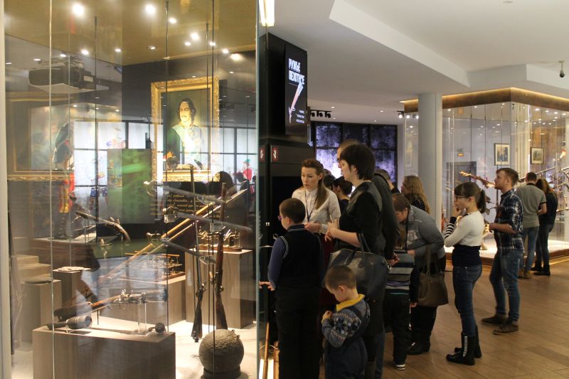 Праздничные интерактивные программы в честь защитников Отечества в музее оружия! Тульский Государственный Музей Оружия