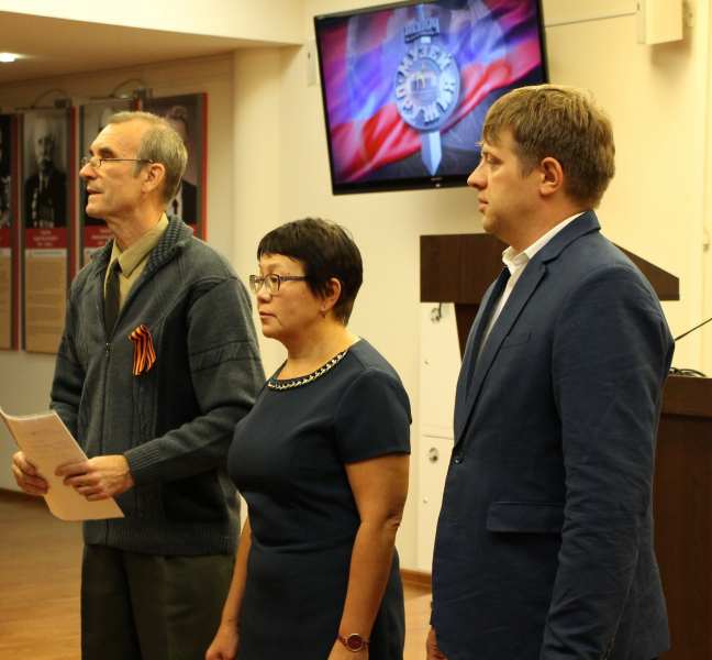 21 сентября в музее оружия прошла патриотическая акция Региональной общественной организации «Якутское землячество» Тульский Государственный Музей Оружия