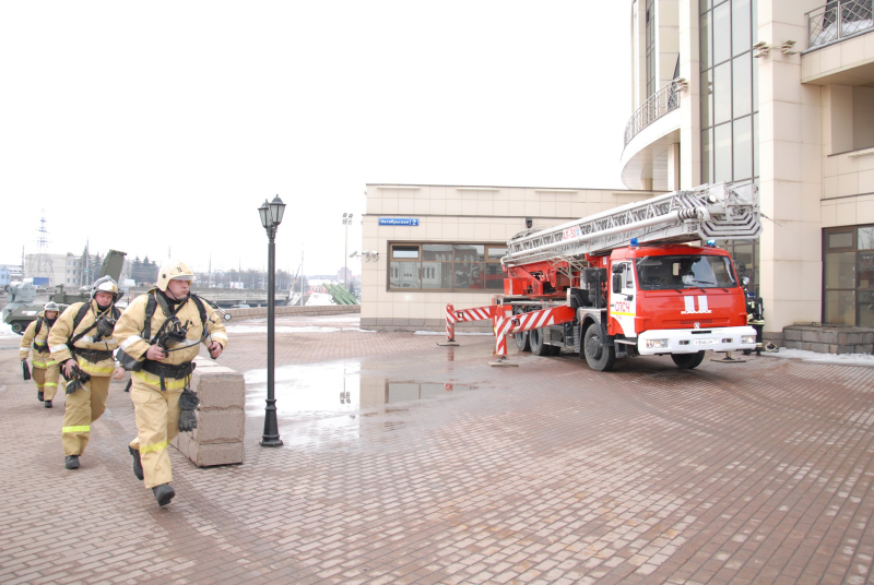 В Тульском музее оружия прошли пожарно-тактические учения Тульский Государственный Музей Оружия