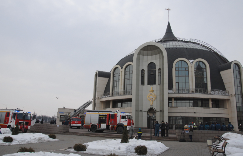 В Тульском музее оружия прошли пожарно-тактические учения Тульский Государственный Музей Оружия