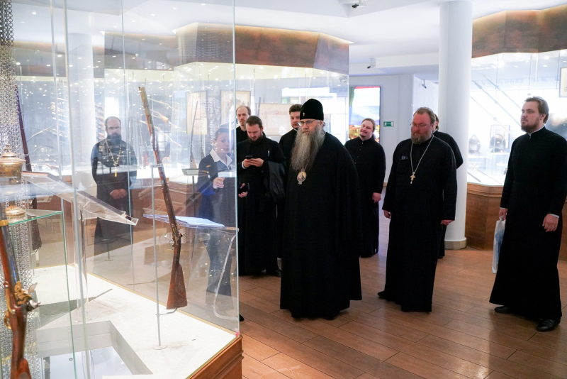 Тульский государственный музей оружия радушно принимал митрополита Нижегородского и Арзамасского Георгия Тульский Государственный Музей Оружия