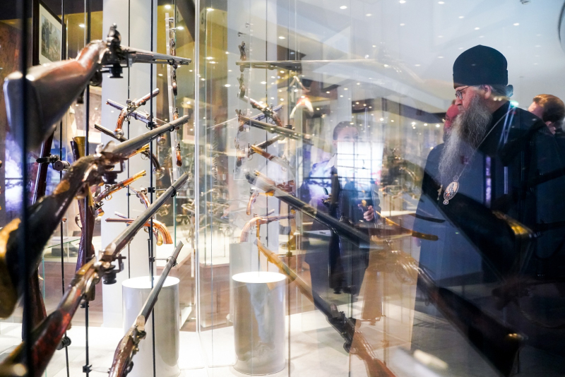 Тульский государственный музей оружия радушно принимал митрополита Нижегородского и Арзамасского Георгия Тульский Государственный Музей Оружия