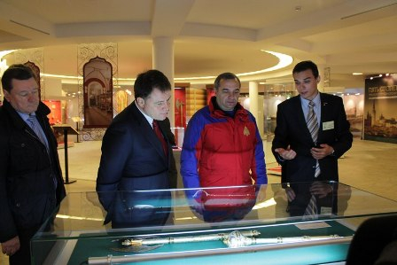 Министр Российской Федерации В.А. Пучков посетил Тульский государственный музей оружия Тульский Государственный Музей Оружия