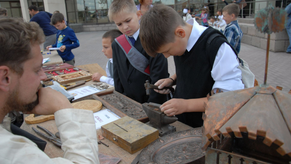 День знаний в музее оружия. Ремесленная слобода. Тульский Государственный Музей Оружия