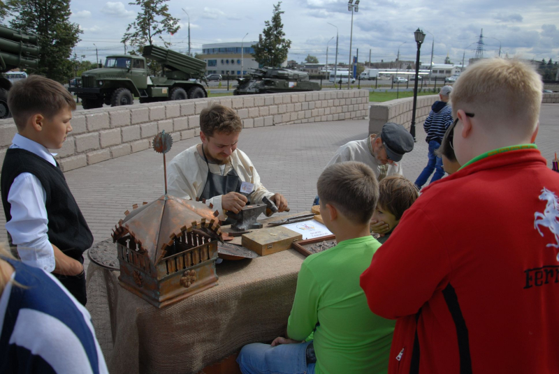 День знаний в музее оружия. Ремесленная слобода. Тульский Государственный Музей Оружия