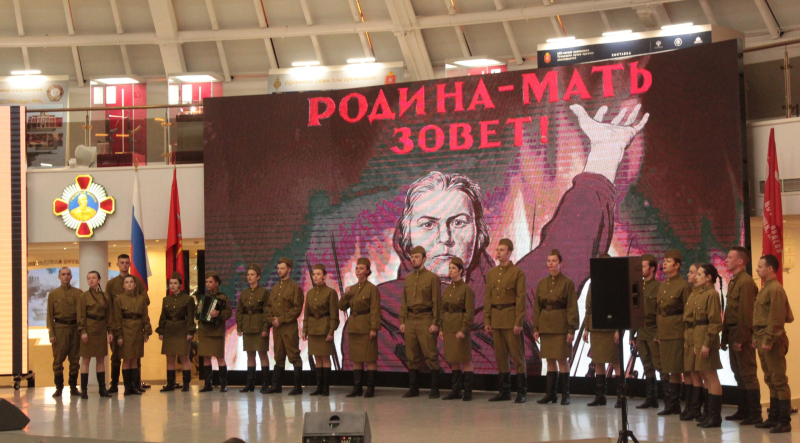 «Живет Победа в поколениях!». В День Победы в Зале Славы российского оружия состоялось праздничное театрализованное представление Тульский Государственный Музей Оружия