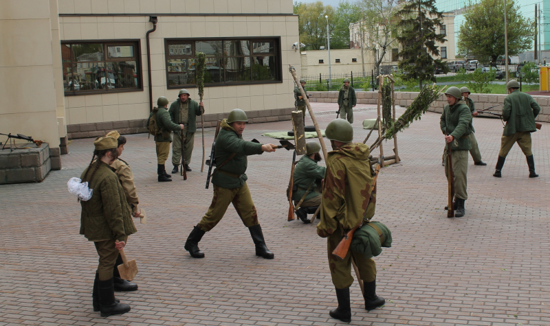 Интерактивные площадки театра «Несокрушимые» музея оружия Тульский Государственный Музей Оружия