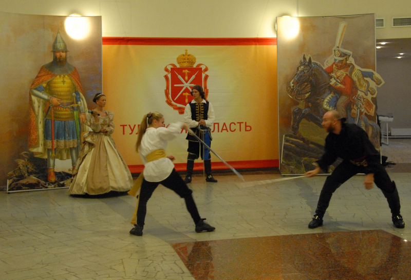 Искусство фехтования. «Ночь искусств» продолжается! Тульский Государственный Музей Оружия