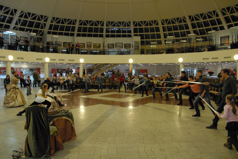 Искусство фехтования. «Ночь искусств» продолжается! Тульский Государственный Музей Оружия