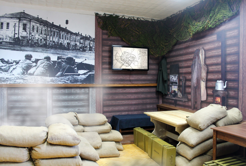 К 75-летию героической обороны Тулы! История в реальном времени на новой интерактивной площадке музея оружия! Тульский Государственный Музей Оружия