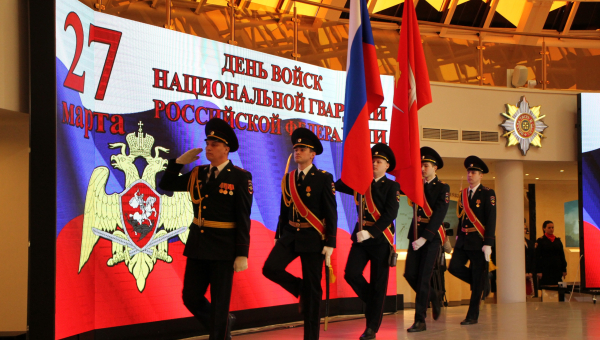 Торжественное собрание, посвященное Дню войск национальной гвардии России Тульский Государственный Музей Оружия