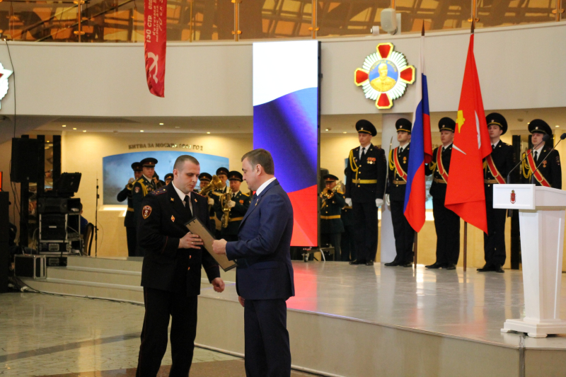 Торжественное собрание, посвященное Дню войск национальной гвардии России Тульский Государственный Музей Оружия