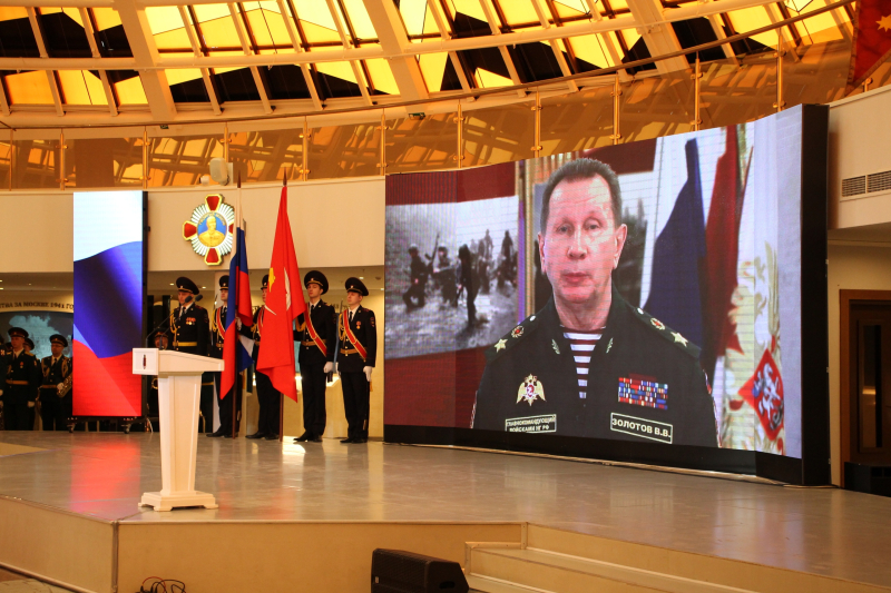 Торжественное собрание, посвященное Дню войск национальной гвардии России Тульский Государственный Музей Оружия