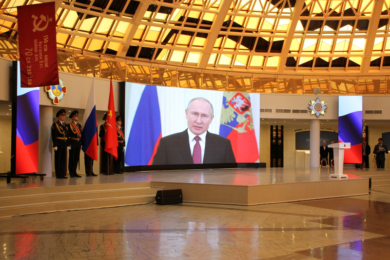 Торжественное собрание, посвященное Дню войск национальной гвардии России Тульский Государственный Музей Оружия