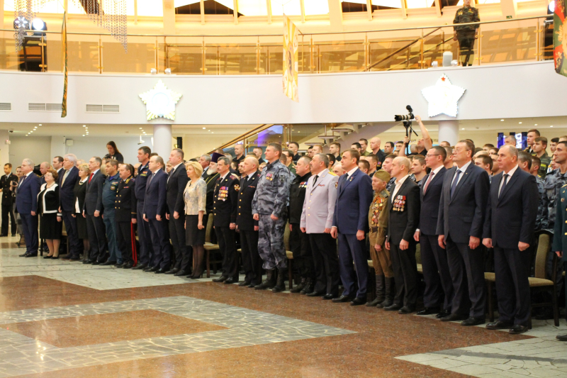 Торжественное собрание, посвященное Дню войск национальной гвардии России Тульский Государственный Музей Оружия