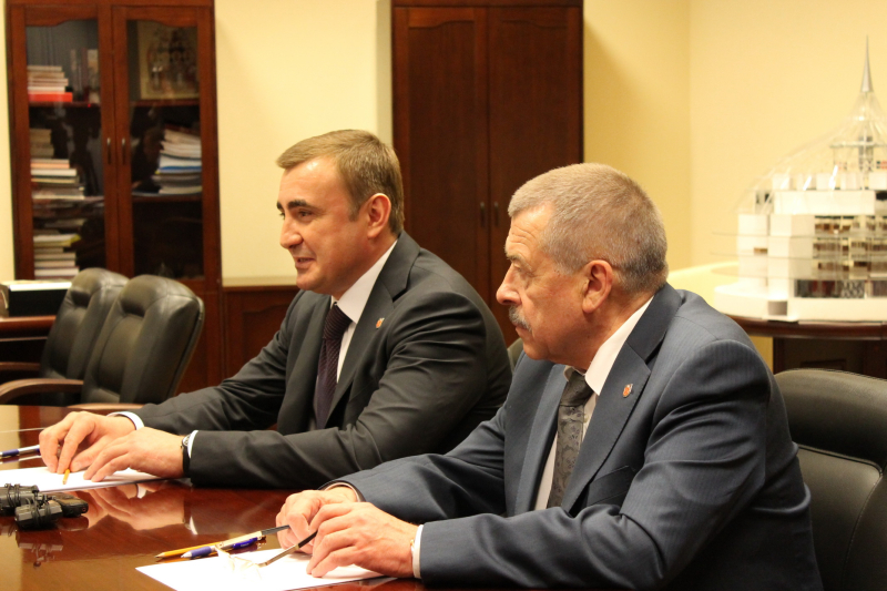 Врио Губернатора Тульской области А.Г.Дюмин посетил новое здание Тульского музея оружия Тульский Государственный Музей Оружия