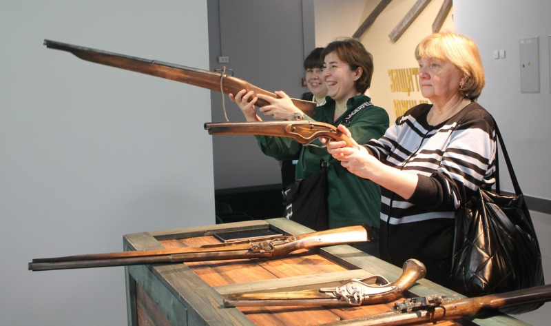 В здании музея на территории Тульского кремля состоялось знакомство представителей туристического бизнеса Тульской области с новой постоянной экспозицией «Защитники южных рубежей России XVI-X Тульский Государственный Музей Оружия