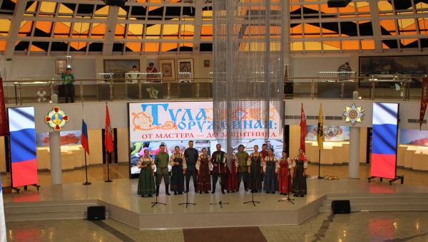 Фестиваль «Тула оружейная: от мастера – до защитника!» завершился праздничным концертом ансамбля «Услада» Тульский Государственный Музей Оружия