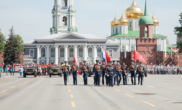 Парад Победы в городе-герое Туле в честь 75-летия Победы в Великой Отечественной войне! Приглашаем к онлайн просмотру! Тульский Государственный Музей Оружия