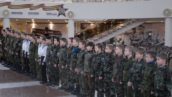 «Тайфун»: торжественное построение в музее оружия! Тульский Государственный Музей Оружия