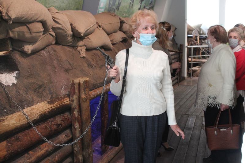 В Год Памяти и Славы в музее оружия почетные гости – ветераны из города Пущино. Тульский Государственный Музей Оружия