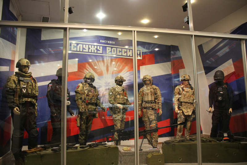 На выставке «Служу России!», посвященной героям, участникам специальной военной операции по защите Донбасса, произведено масштабное обновление Тульский Государственный Музей Оружия