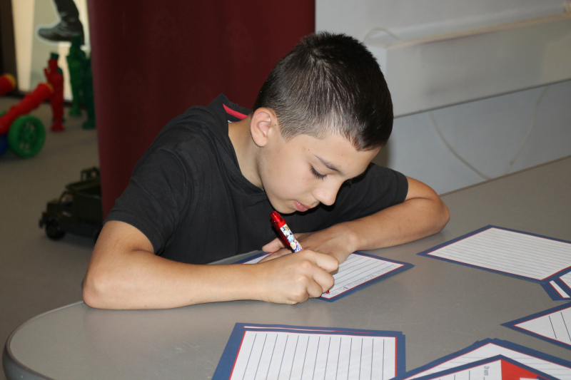 Патриотическая акция «Письмо Zащитникам Отечества» в музее оружия Тульский Государственный Музей Оружия