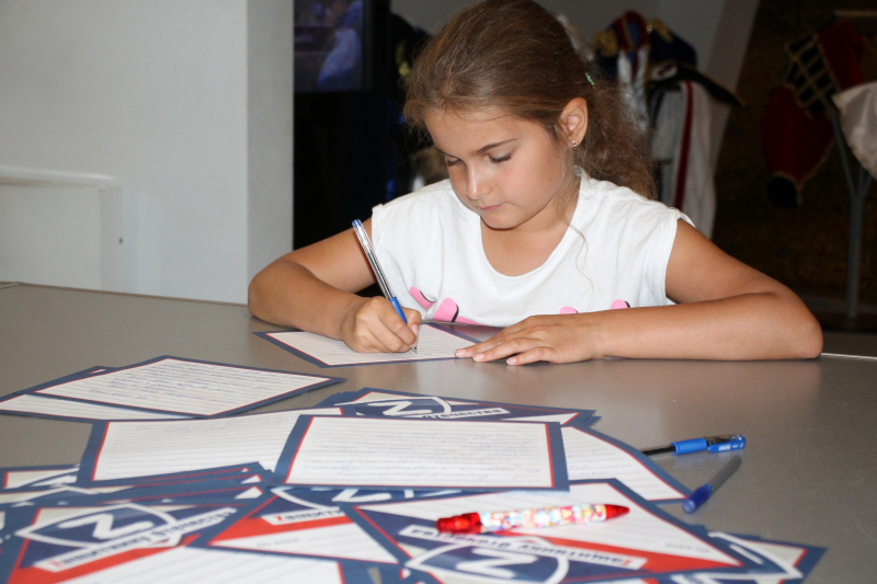 Патриотическая акция «Письмо Zащитникам Отечества» в музее оружия Тульский Государственный Музей Оружия