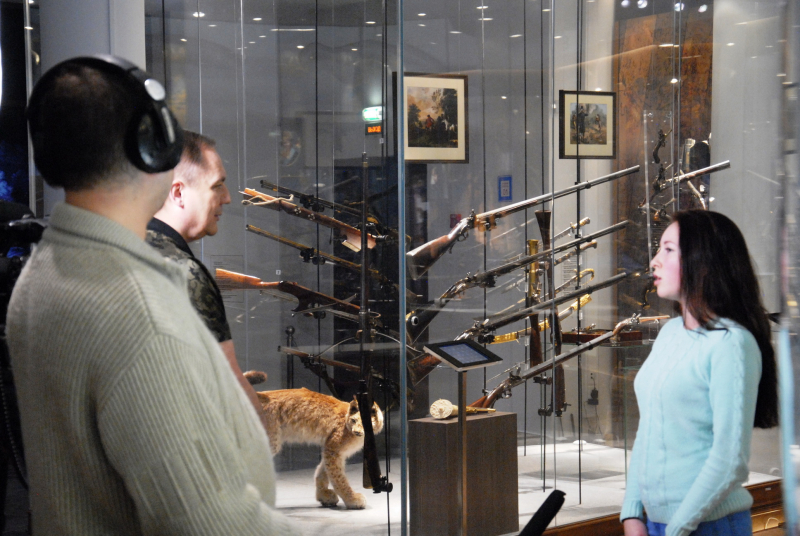 Первый канал и программа «Армейский магазин» снова в Тульском музее оружия! Тульский Государственный Музей Оружия