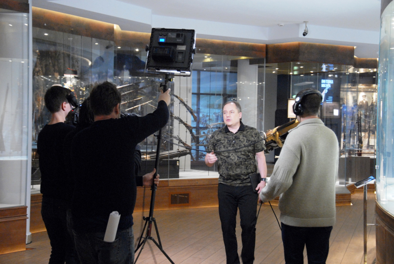 Первый канал и программа «Армейский магазин» снова в Тульском музее оружия! Тульский Государственный Музей Оружия