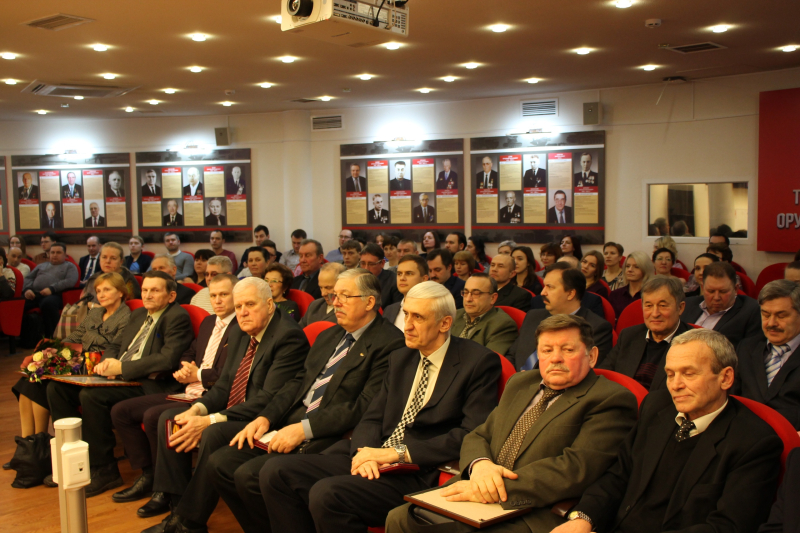 Торжественная церемония награждения сотрудников Конструкторского бюро приборостроения им. академика А.Г. Шипунова в Тульском музее оружия Тульский Государственный Музей Оружия