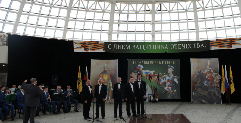 Три поколения воинов принимали поздравления в Тульском музее оружия Тульский Государственный Музей Оружия