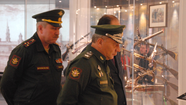 Борисов Ю.И., заместитель Министра обороны РФ: «Это лучший музей оружия не только в России, но и в мире». Тульский Государственный Музей Оружия