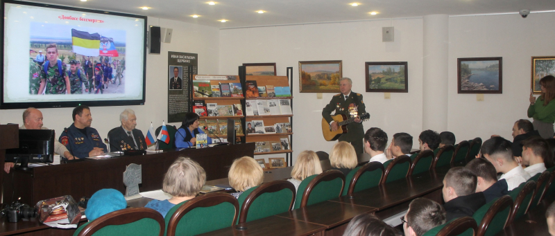 В Тульском музее оружия состоялся Урок мужества, посвященный 35-летию вывода советских войск из Афганистана Тульский Государственный Музей Оружия