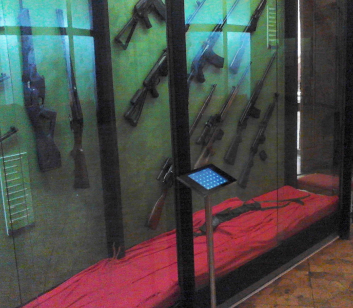 Подробная информация о каждом экспонате в электронном виде! Все для комфорта и удобства посетителей! Тульский Государственный Музей Оружия