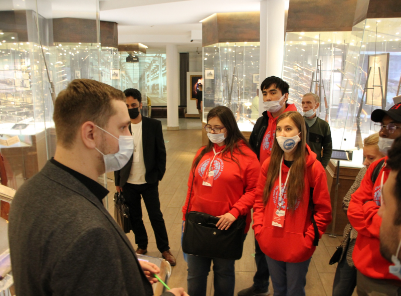 В Тульском музее оружия проходит II Международная зимняя школа для иностранных студентов, обучающихся в российских вузах Тульский Государственный Музей Оружия